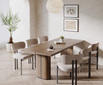 Modern Dining Table And Chairs-ID:706176042