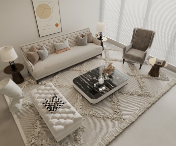 French Style Sofa Combination-ID:220489984