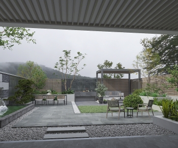 Modern Courtyard/landscape-ID:729459054