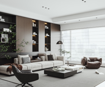 Modern A Living Room-ID:698183069