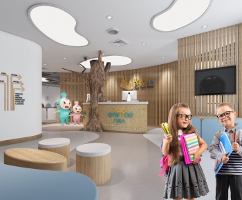 Modern Kindergarten Hall-ID:453574907