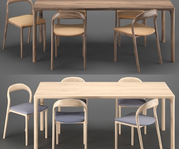 Nordic Style Dining Table And Chairs-ID:427680025