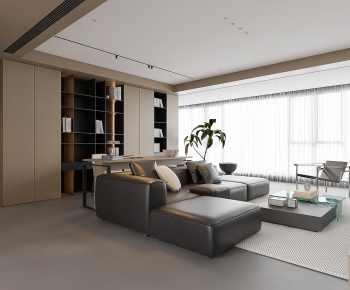 Modern A Living Room-ID:456970936