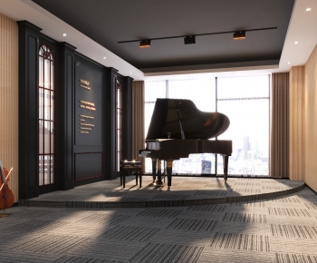 Modern Piano Room-ID:547506091