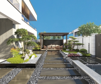 Modern Courtyard/landscape-ID:600541117