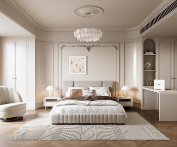 French Style Bedroom-ID:394048938