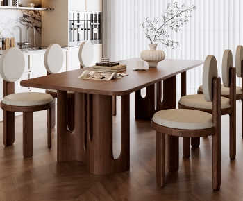 Modern Dining Table And Chairs-ID:191158065