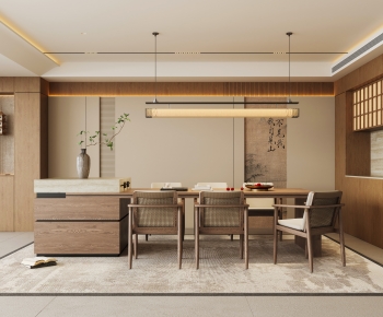 New Chinese Style Dining Room-ID:899250984