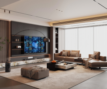 Modern A Living Room-ID:871995932