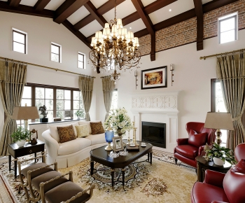 American Style A Living Room-ID:963192943