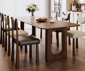 Modern Dining Table And Chairs-ID:116910964