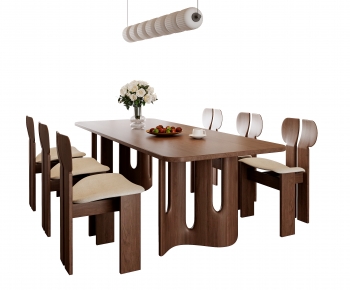 Modern Dining Table And Chairs-ID:799305923