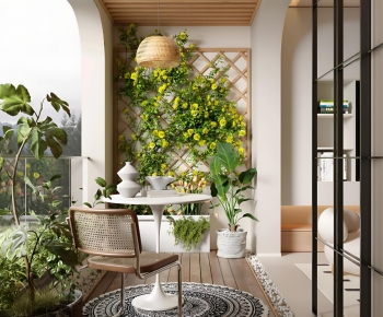 Modern Leisure Balcony-ID:241639699