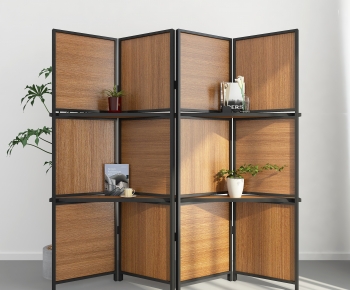 Modern Wooden Screen Partition-ID:467822074