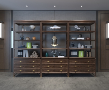 New Chinese Style Bookshelf-ID:319269906