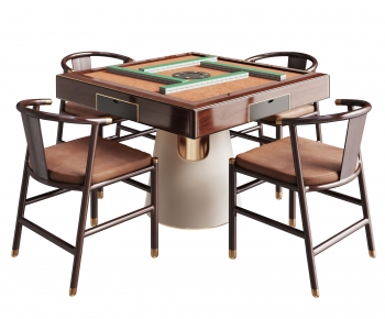 New Chinese Style Mahjong Tables And Chairs-ID:162718064