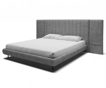 Modern Double Bed-ID:431423907