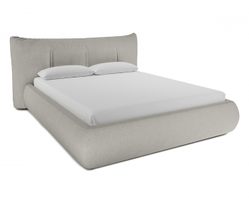 Modern Double Bed-ID:542095901