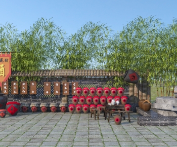 Chinese Style Courtyard/landscape-ID:267580034