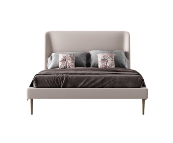 Modern Double Bed-ID:751354934