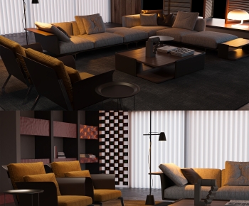 Modern Sofa Combination-ID:289840734