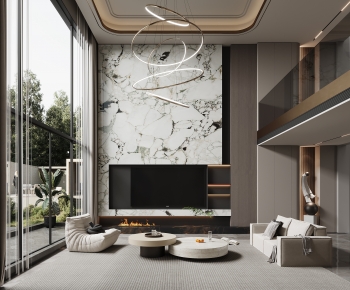 Modern A Living Room-ID:827456007