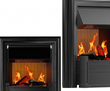 Simple European Style Fireplace-ID:460562947