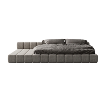 Modern Double Bed-ID:100728996