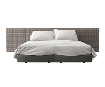 Modern Double Bed-ID:599884039