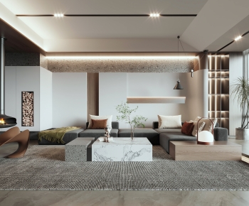 Modern A Living Room-ID:253910065