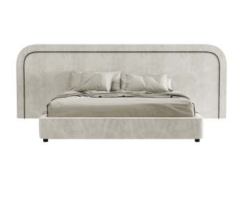 Modern Double Bed-ID:903158907