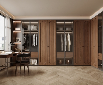 Modern Clothes Storage Area-ID:359097963