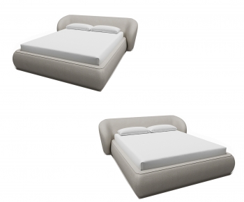 Modern Double Bed-ID:662246944