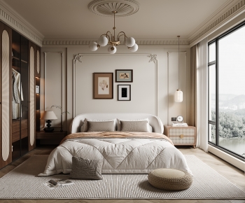 French Style Bedroom-ID:905487066