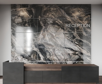 Modern Reception Desk-ID:740659289