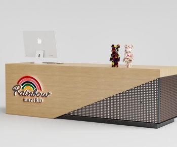 Modern Reception Desk-ID:581814055