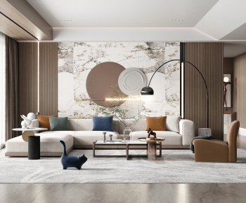 Modern A Living Room-ID:249049794