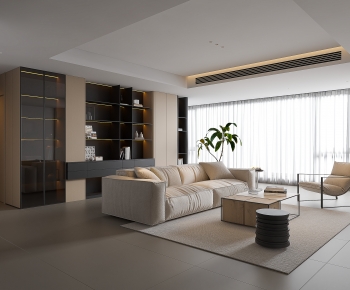 Modern A Living Room-ID:840883027