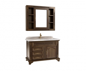 European Style Bathroom Cabinet-ID:171988967