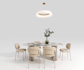 Modern Dining Table And Chairs-ID:866223106