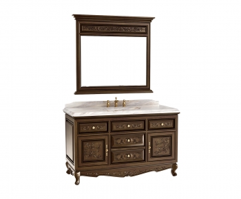 European Style Bathroom Cabinet-ID:882699976