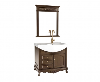 European Style Bathroom Cabinet-ID:185575969