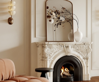 French Style Fireplace-ID:306832086