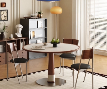 Modern Dining Table And Chairs-ID:595103984