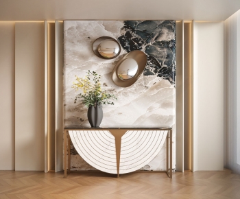 Modern Entrance Cabinet-ID:460908891