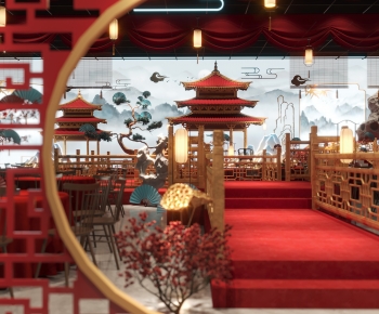 Chinese Style Banquet Hall-ID:902240992