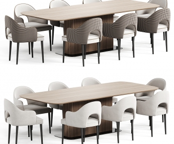 Modern Dining Table And Chairs-ID:631347893