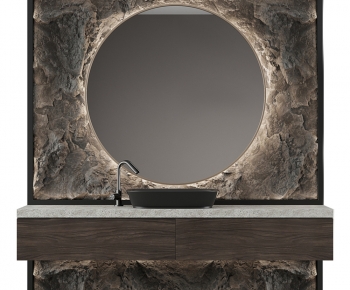 Modern Bathroom Cabinet-ID:445100072