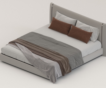 Modern Double Bed-ID:462234027