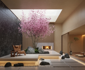 New Chinese Style Courtyard/landscape-ID:854945906